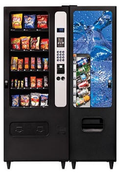 HR-23 / BC-6 Snack and Soda Satellite Vending Machine Combo
