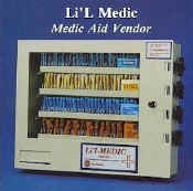 Li&#39;L Medic 4 Selection Medical Vending Machine