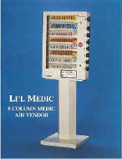 Li&#39;L Medic 8 Selection Medical Vending Machine